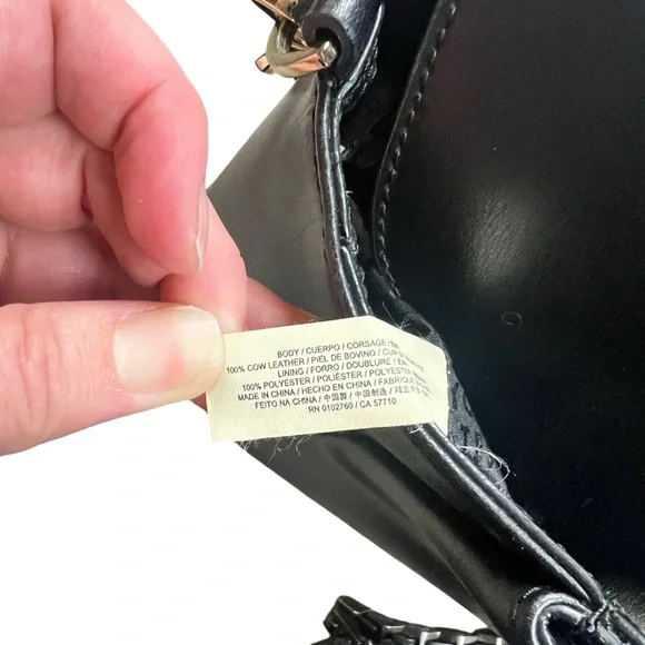 Kate Spade Camden Way Palermo Black Satchel / Crossbody Bag WKRU3616 - Picture 8 of 9